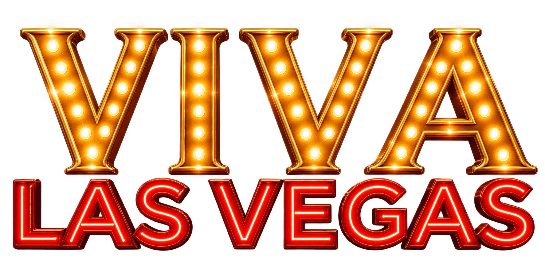 Eindejaarsshow Viva Las Vegas logo